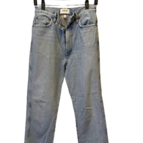 Agolde PINCH WAIST KICK FLARE (RIGID) Color DISTRACT Sz 27 - Picture 3 of 9